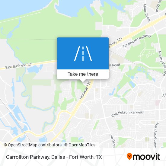 Carrollton Parkway map