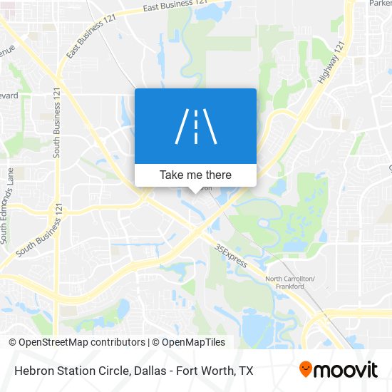 Hebron Station Circle map
