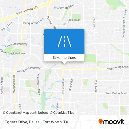 Mapa de Eggers Drive
