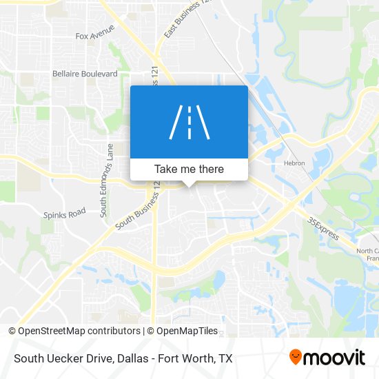 Mapa de South Uecker Drive