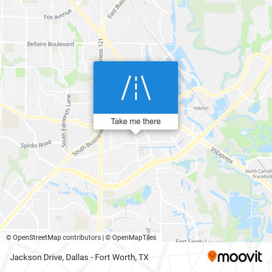Jackson Drive map