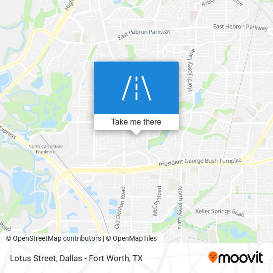 Mapa de Lotus Street