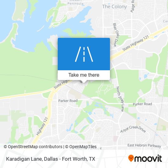 Mapa de Karadigan Lane
