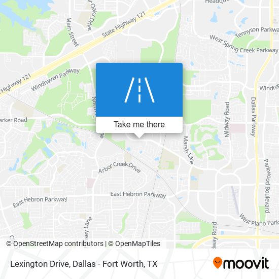 Lexington Drive map