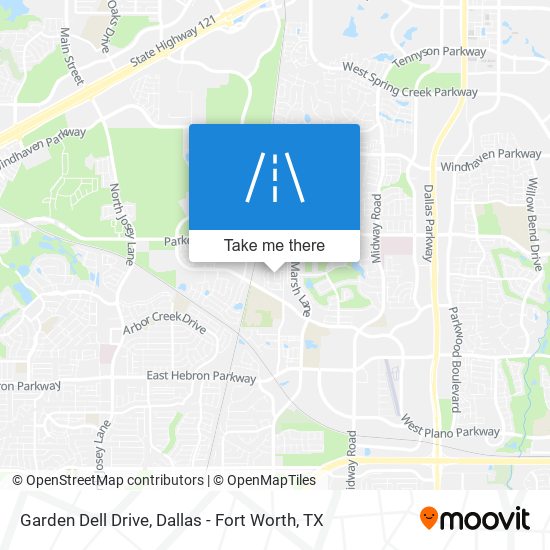 Mapa de Garden Dell Drive