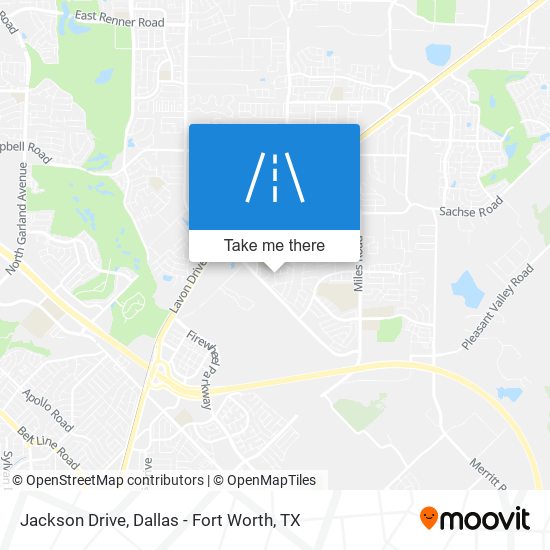 Jackson Drive map