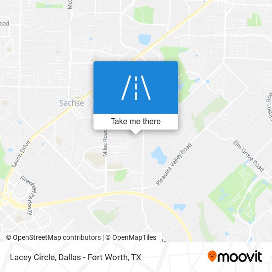 Mapa de Lacey Circle
