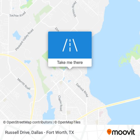 Mapa de Russell Drive