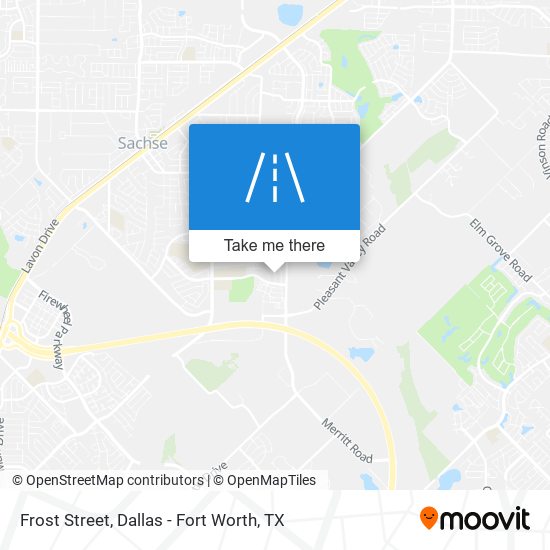 Frost Street map