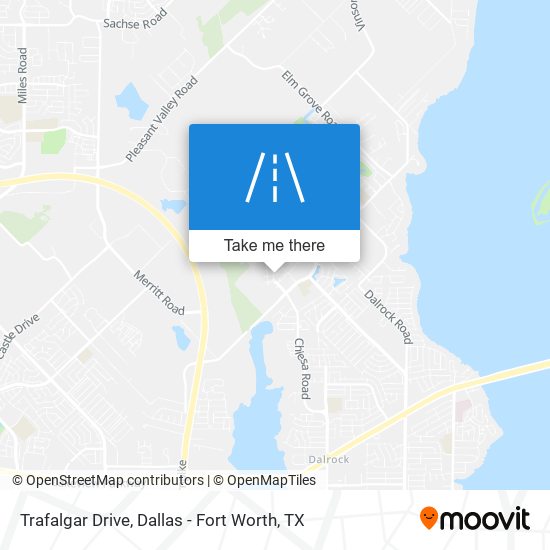 Trafalgar Drive map