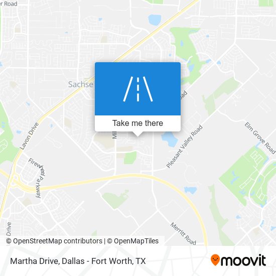 Martha Drive map