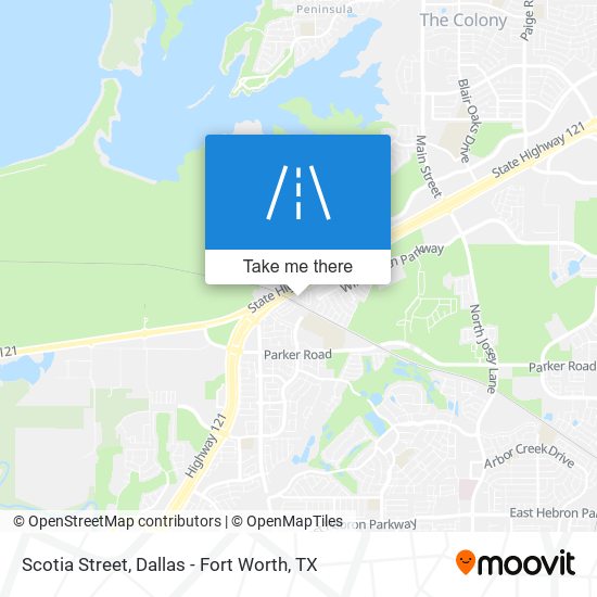Scotia Street map