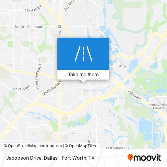 Jacobson Drive map