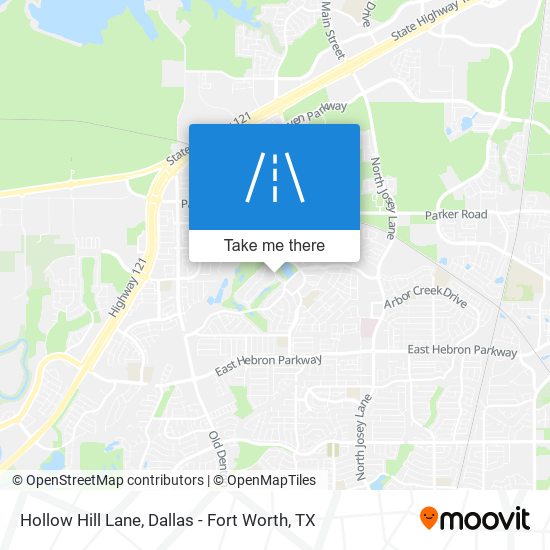 Hollow Hill Lane map