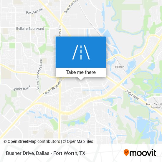 Mapa de Busher Drive