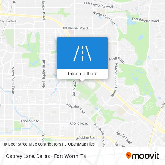 Mapa de Osprey Lane