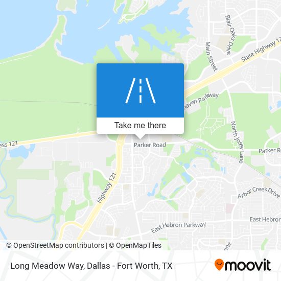 Long Meadow Way map