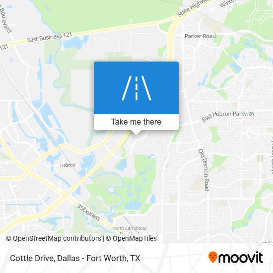 Mapa de Cottle Drive