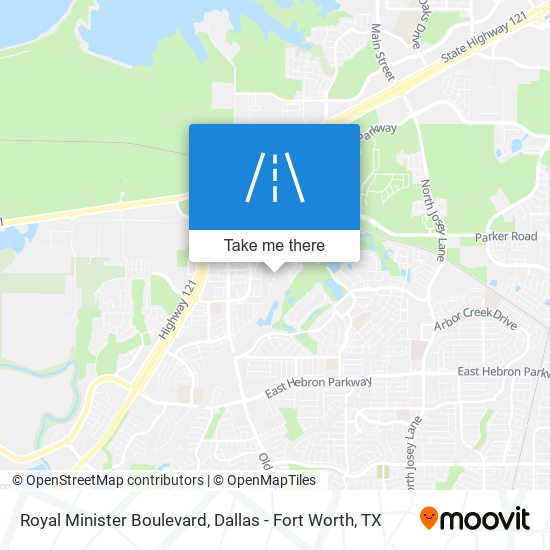 Royal Minister Boulevard map
