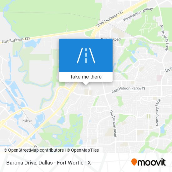 Barona Drive map