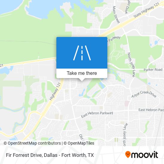 Mapa de Fir Forrest Drive