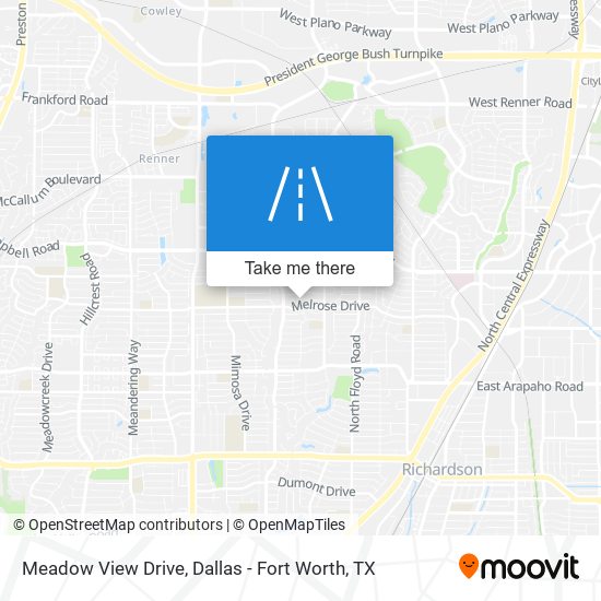 Mapa de Meadow View Drive