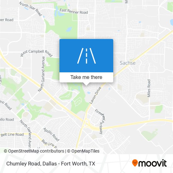 Chumley Road map