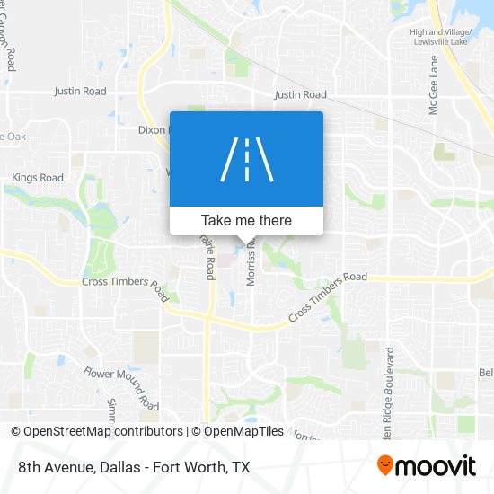 Mapa de 8th Avenue
