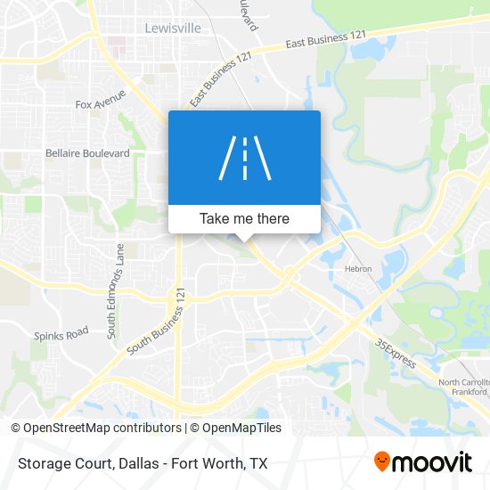 Storage Court map