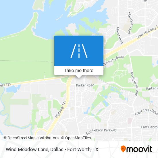 Wind Meadow Lane map