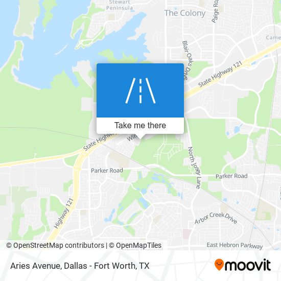 Aries Avenue map