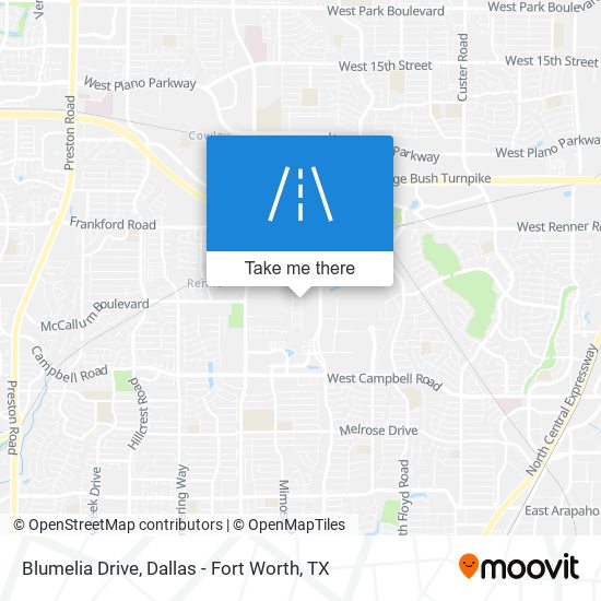 Blumelia Drive map