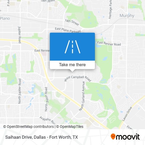 Saihaan Drive map