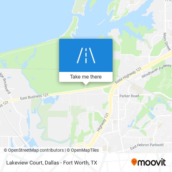 Lakeview Court map