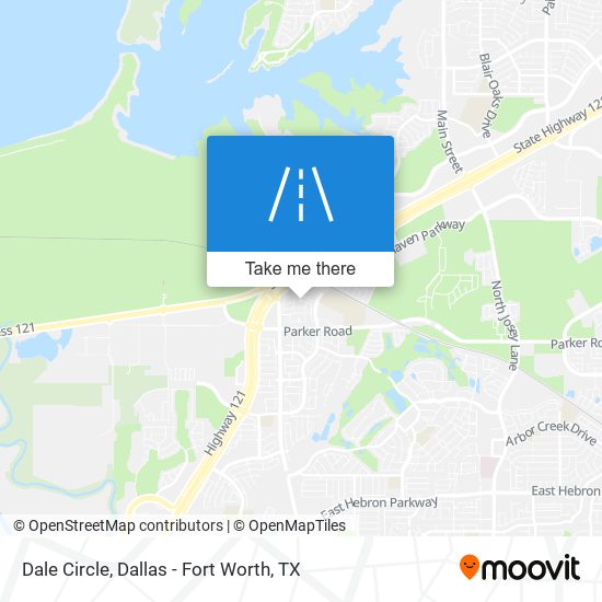 Mapa de Dale Circle