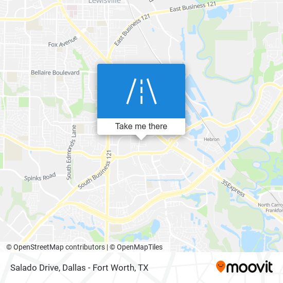 Mapa de Salado Drive