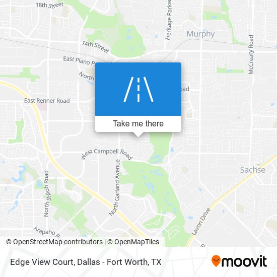 Edge View Court map