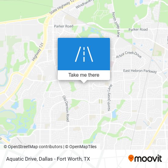 Mapa de Aquatic Drive