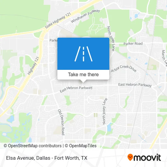 Elsa Avenue map