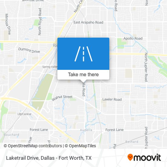 Mapa de Laketrail Drive