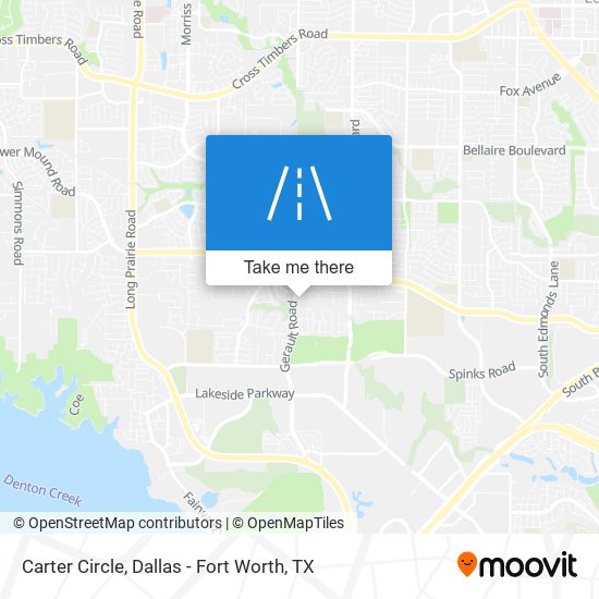 Carter Circle map