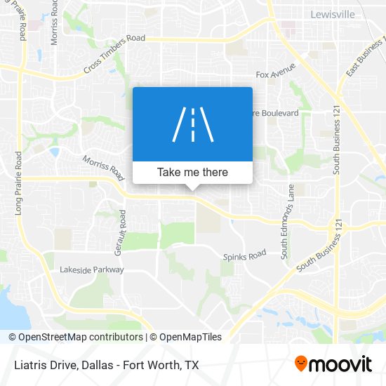 Liatris Drive map