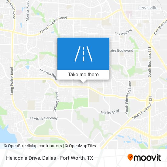 Heliconia Drive map