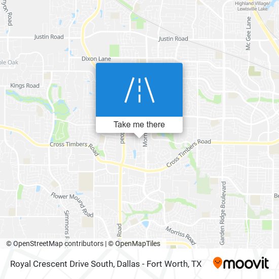 Mapa de Royal Crescent Drive South