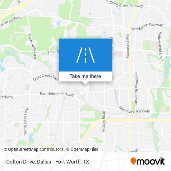 Mapa de Colton Drive