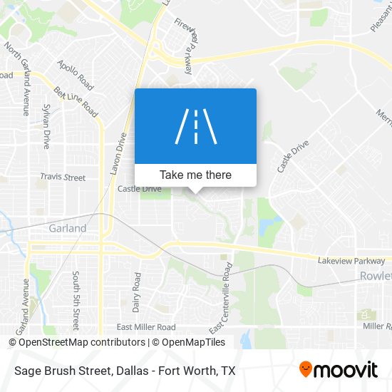 Mapa de Sage Brush Street