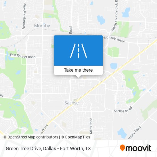 Green Tree Drive map