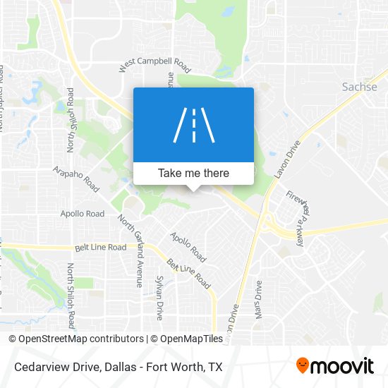 Cedarview Drive map