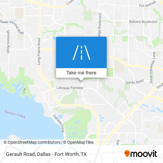 Mapa de Gerault Road