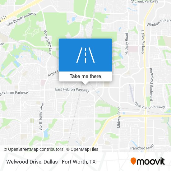 Welwood Drive map